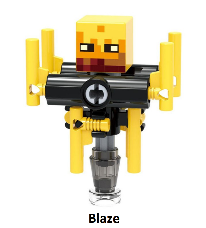 minecraft lego blaze